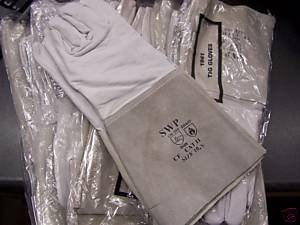 Swp 1941 Tig Welders Gloves/Gauntlets 6 Chrome Cuff Qty 1 Pair
