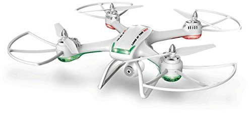 Skytech – tk109 W – RC Quadricottero – Drone grande 51 cm – Wifi macchina fotografica – Bianco – Big Size drone – Barometro funzione – Headless modalità – Funzione di Rotazione a 360 ° – giroscopio