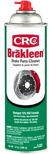 CRC Brakleen 05050 Brake Parts Cleaner - 50 State Formula with PowerJet Technology