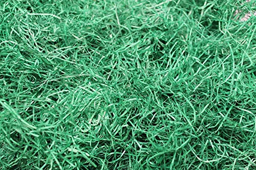 1,5kg grün eingefärbte Holzwolle Ostergras Osterdeko Osterkorb Osternest