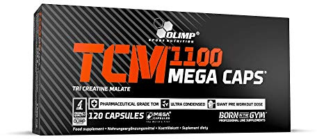 OLIMP SPORT NUTRITION TCM Mega Caps Support Musculaire pour Sportif 120 Capsules
