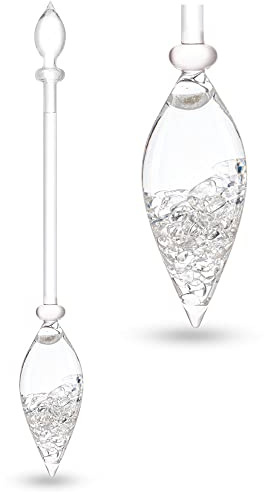VitaJuwel Gemstone Vial DIAMONDS with Genuine Diamond Slivers (4ct.) & Clear Quartz - Invigorating, Energizing & Exhilarating