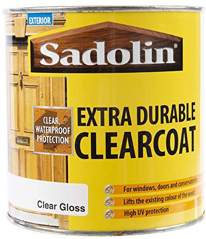 Sadolin Extra Durable Clear Coat 1lt Gloss Finish