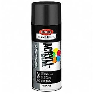 Krylon Industrial Acryli-Quik Lacquer Gloss Black