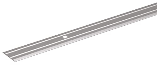 Alberts 479558 Perfil de transición, Aluminio, anodizado plata, 900 x 37,8 mm