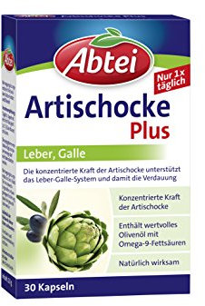 Abtei Artischocke plus Olivenöl, 30 Kapseln