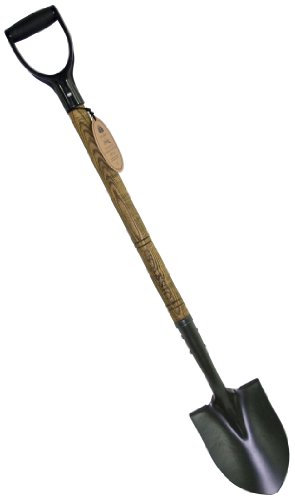 Flexrake CLA114 Classico Floreale Pala con Manico a D, 106,7 cm