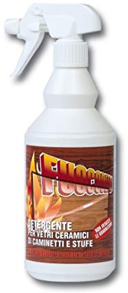 FUOCOBELLO PULIVETRO E PULIGRILL BOTTIGLIA CON VAPORIZZATORE DA 750 ML