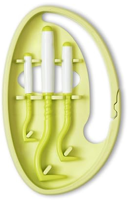 Tick Twister® ClipBox mit 3 Zeckenhaken – Entfernt Zecken bei Hunden, Katzen, Pferden und Menschen – Original (Grün)
