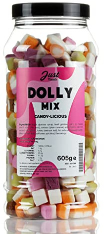 Old Fashioned Dolly Mixture Gift Jar from The A-Z Retro Sweet Shop Collection…