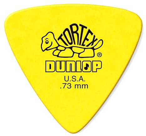 Jim Dunlop Tortex Triangle Pick .73MM - 72 Pack