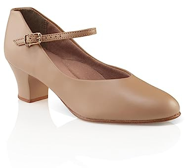 Capezio Jr. Footlight 550X Character Shoe (Little Kid/Big Kid),Caramel,12.5 M US Little Kid
