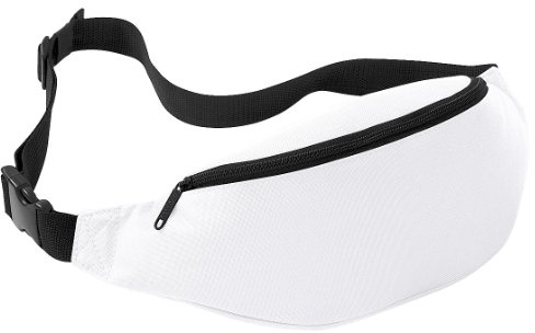 BagBase Gürteltasche Gr. Medium, weiß