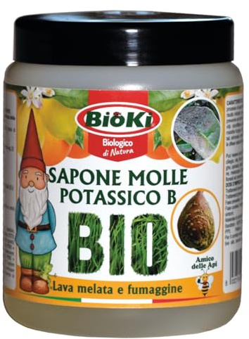 Bioki Sapone Molle attivato con bicarbonato, per malattie fungine, facile da usare350 gr