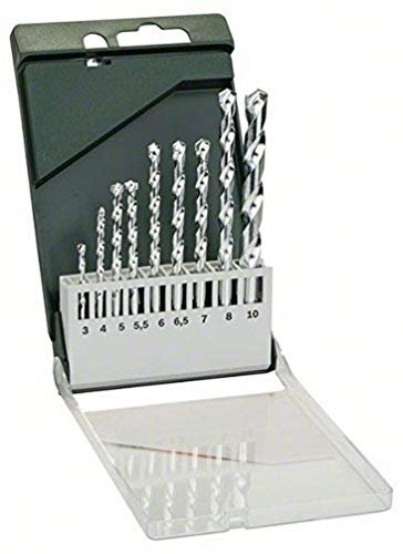 Bosch Home and Garden 2609255463 - Set de 9 brocas para mampostería