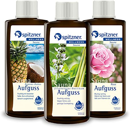 Spitzner Saunaaufguss Set Exotik (3 x 190ml)