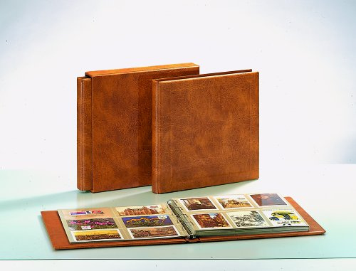 Safe Albums Luxury Postcard PHQ Album in Leather Grained Material for 96 Postcards of up to 110 x 160 mm