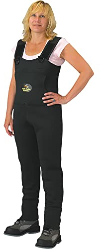 Caddis Women's Queen Size Green Neoprene Stocking Foot Wader, Large Queen