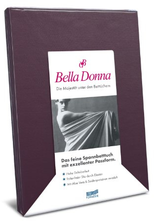 Formesse Bella-Donna Jersey Spannbettlaken brombeer, 200x220-200x240 cm