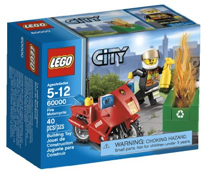 LEGO CITY FIRE MOTORCYCLE 60000