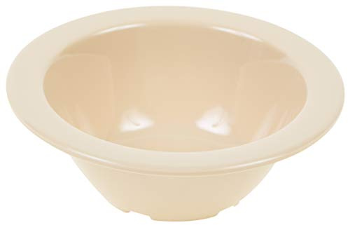 Winco MMB-4 Melamine Fruit Bowl, 4-Ounce, Tan (Pack of 12)