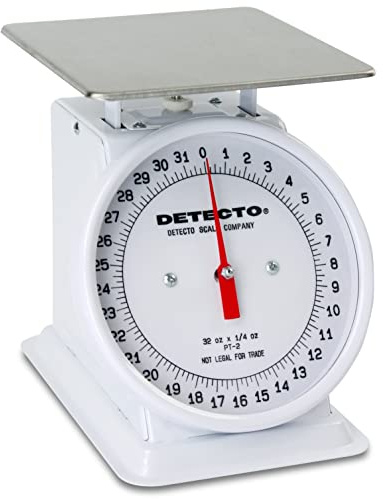 Detecto Mechanical Dial Type Portion Scale, 25 lbs