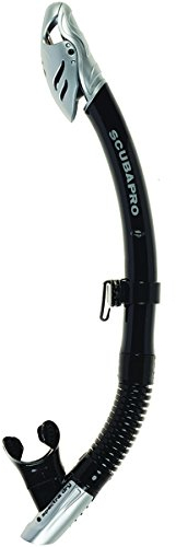 Scubapro Spectra Dry - Trockenschnorchel mit Ventil (New Edition) (Farbe: Silber/Schwarz)