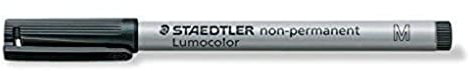 STAEDTLER Folienschreiber 315-9 schwarz, 5 Stück