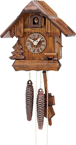 Hekas Kammerer Uhren Reloj de Cuco, diseño de casa de Bosque Negro KA 1685