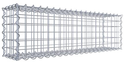 Gabiona | Gavión rectangular | jaula de malla para rellenar con piedra | resistente a la intemperie | con malla de alambre especial | fabricado en Alemania