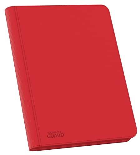 Ultimate Guard Zipfolio 360 – 18 Pocket Xenoskin Red