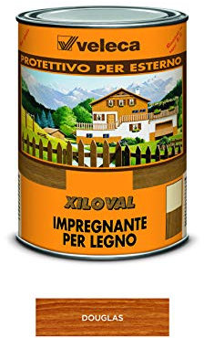 Veleca XILOVAL Douglas - lt. 1 - IMPREGNANTE PROTETTIVO LUCIDO DA ESTERNO PER LEGNO