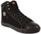 Lee Cooper Herren Arbeitskleidung der Frauen Unisex Retro Styled Baseball Arbeitssicherheit Trainer Stiefel Schuhe SB SRA, Schwarz, 46 EU