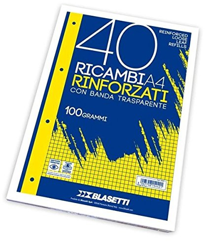 Blasetti 5446 grafiskt papper vitt