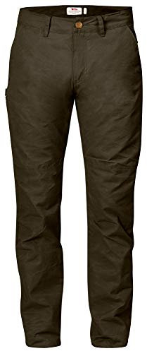 Fjällräven Herren Sörmland Tapered Hose, Dark Olive, 48 EU