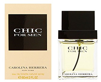 Carolina Herrera Chic Homme / men, Eau de Toilette, Vaporisateur / Spray 60 ml, 1er Pack (1 x 60 ml)