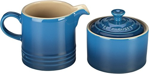 Le Creuset Stoneware Cream and Sugar Set, Marseille