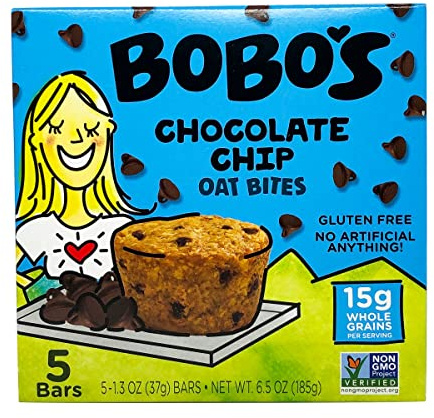 BOBOS OAT BARS Original Bites, 5 pieces, 1.3 oz ea (6.5oz)