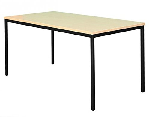Schreibtisch Buche Dekor Profi Besprechungstisch Büromöbel Verkaufstisch Computertisch 200x100cm 331141