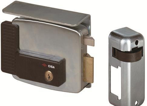 Cerradura eléctrica para Aplicar CISA Art. 11721Tamaño 50mm Hacia DX con tejado