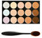 Boolavard Professional 15 Couleur Concealer Camouflage Visage Contour des Yeux Crème Palette de maquillage avec Cosmetics Oval Maquillage Brush (15 couleurs)