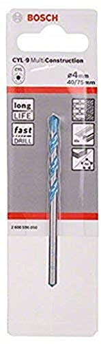 Bosch Professional - Broca multiuso CYL-9 MultiConstruction 4 x 40 x 75 mm