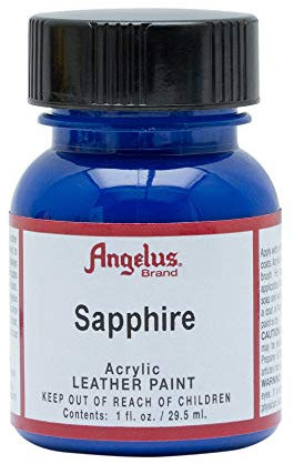 Angelus Leather Paint 1 oz Sapphire