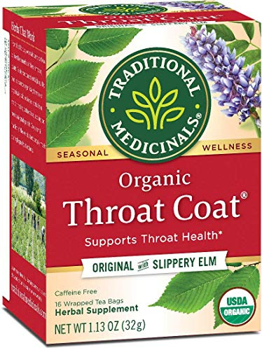 Traditional Medicinals Cappotto per la gola del tè