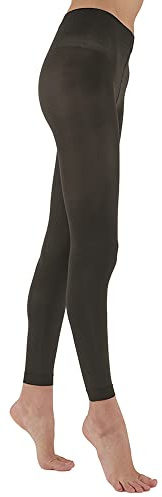 SOLIDEA Leggings Donna Red Wellness 70 Compressione Graduata 12/15 mmHg Leggings, Pantaloni Donna, Leggings Compressione Graduata Donna (Nero, 46)