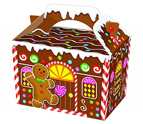 10 Gingerbread Man,House Design Food Party Gift Box ..By Boho