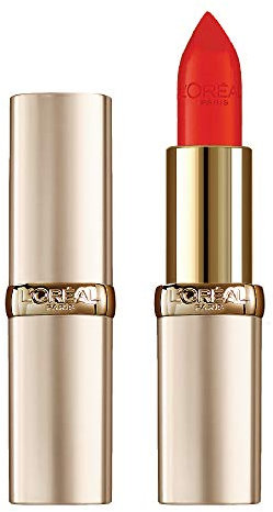 L'Oréal Paris Color Riche Lippenstift, 115 Coral Red - Lip Pencil mit edlen Farbpigmenten und cremiger Textur - unglaublich reichaltig und pflegend, 1er Pack