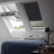VELUX Verdunkelungsrollo für GGL, GHL, GTL, GPL, GGU, GHU, GTU, GPU / FK08 / in Farbe Premium 3009 / Uni Schwarz // DKL FK08 3009S