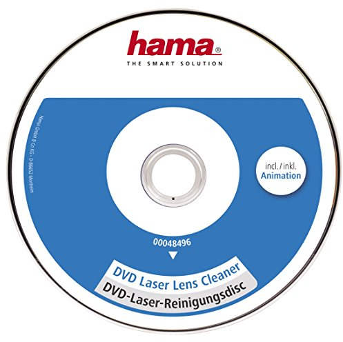 Hama DVD Reinigungsdisc (zur Besetigung von Schmutz in DVD Laufwerken) Laser-Reinigungs DVD