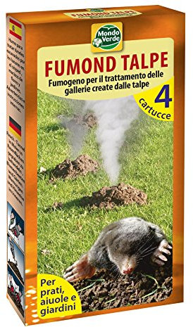 1 confezione da 4 unità professionali per talpa e ratti di talpa (fino a 50 m²).